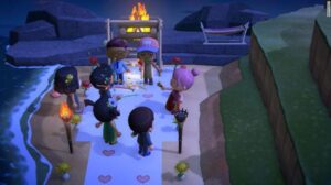 Animal Crossing Wedding 